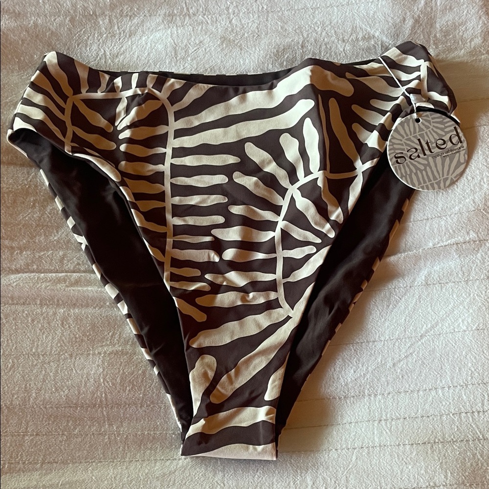 Salted BOHO Print Bikini Bottom